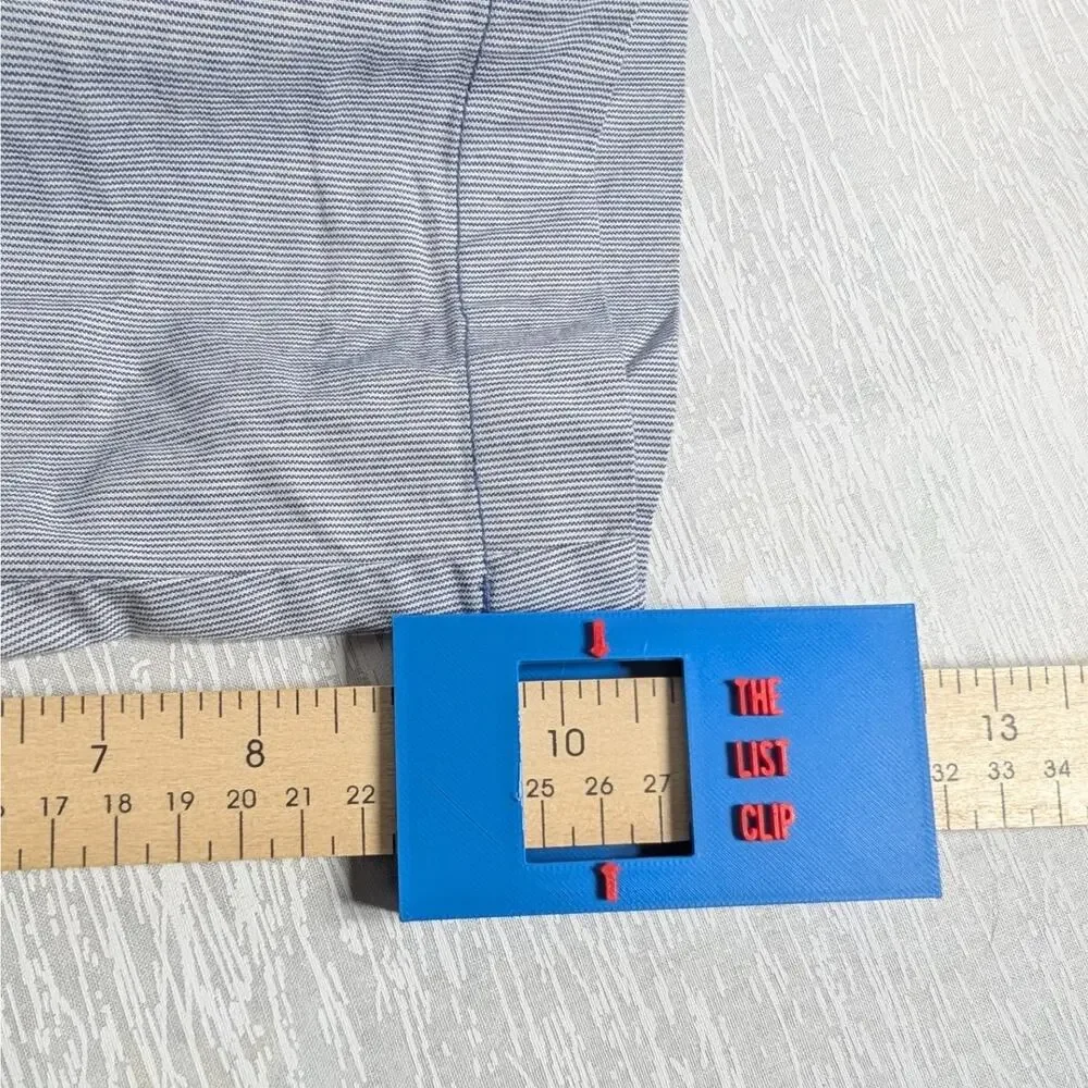 Banana Republic Emerson Chino Shorts Size 31 Blue Seer Sucker Preppy